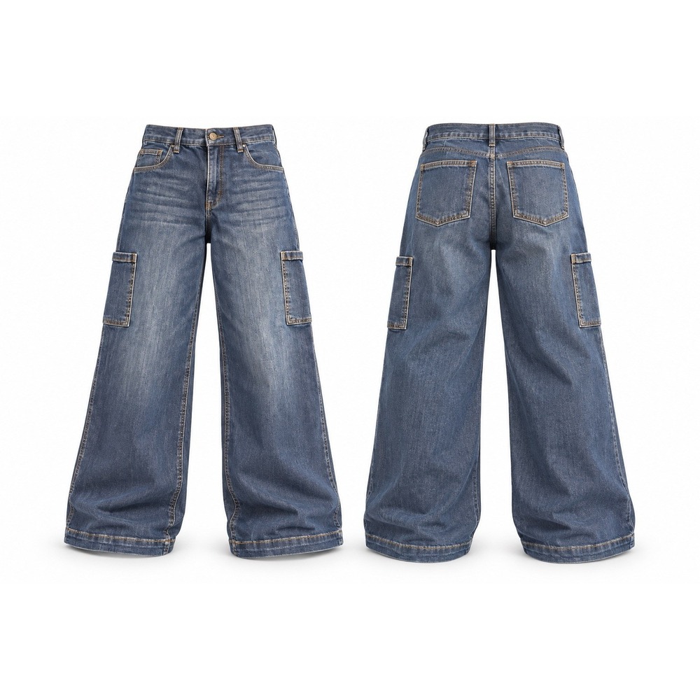 KUT from  Kloth jean women 12x31 Jodi High Rise Fab Ab Wide Cargo